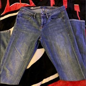 Madewell skinny jeans 26 Waist 32 Length,